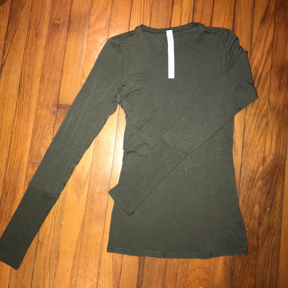 Lululemon Cotton Long Sleeve Shirt
